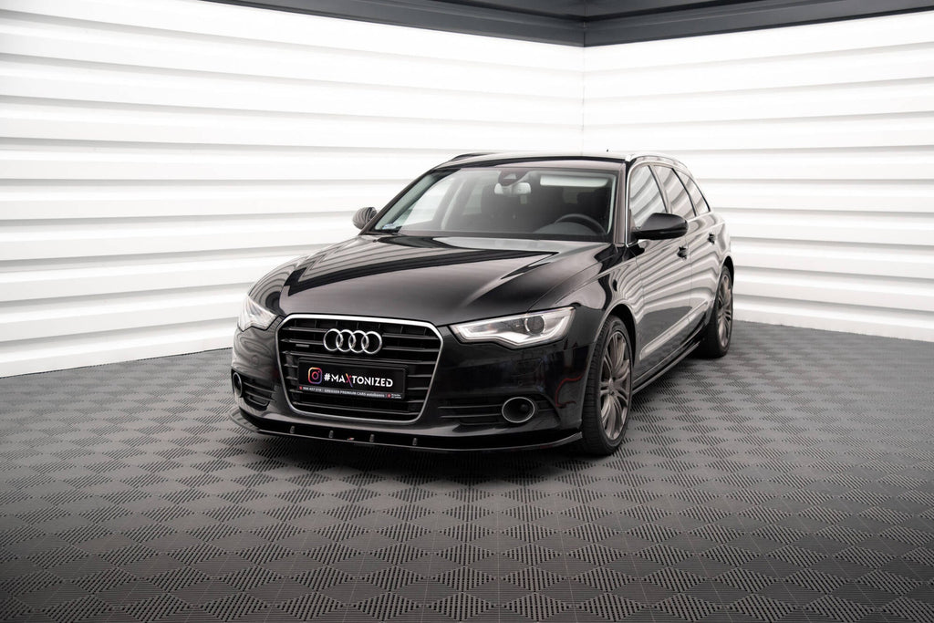 Front splitter V.3 Audi A6 C7