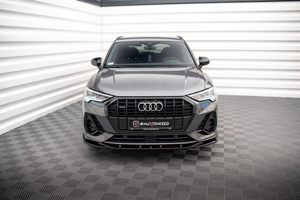 Front splitter V.3 Audi Q3 Sportback / SUV S-Line F3