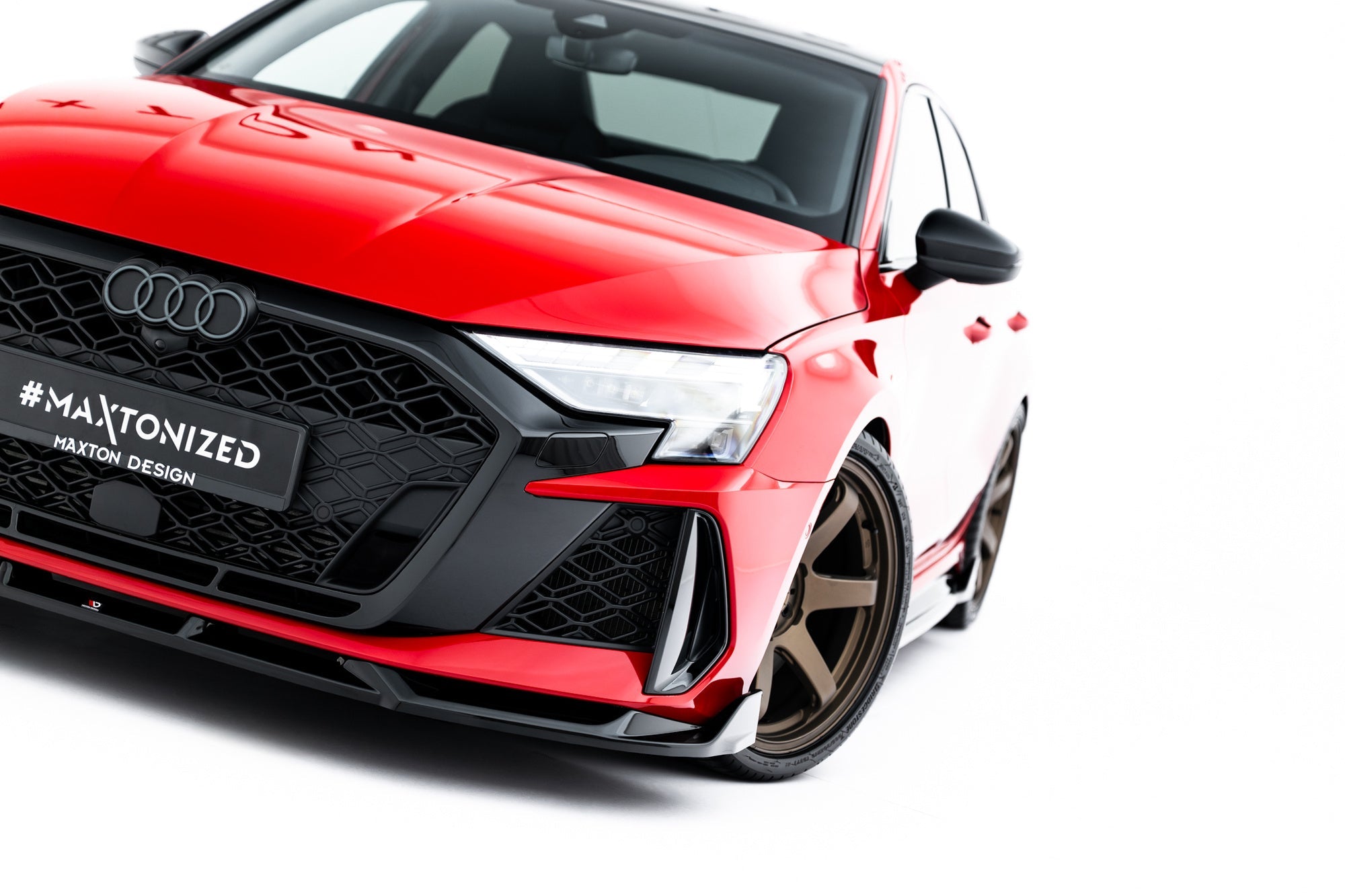 Lip delantero V.3 Audi RS3 Berlina / Sedán 8Y Facelift