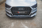 Lip delantero V.3 Audi S3 / A3 S-Line 8V Facelift Berlina / Sedán