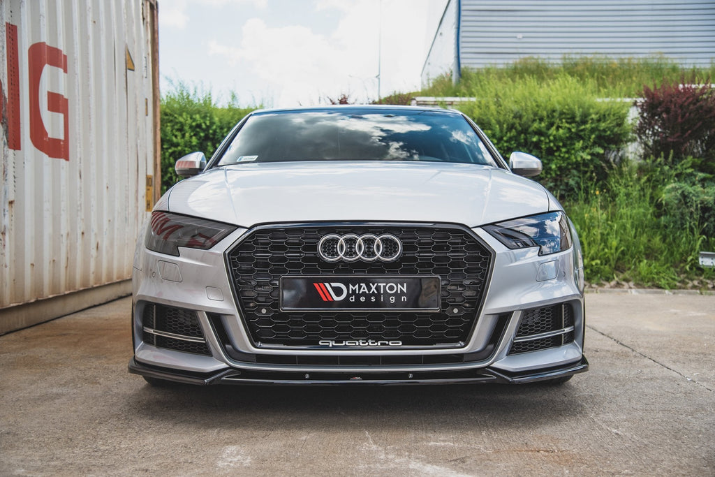 Lip delantero V.3 Audi S3 / A3 S-Line 8V Facelift Berlina / Sedán