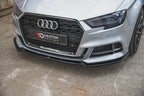 Lip delantero V.3 Audi S3 / A3 S-Line 8V Facelift Berlina / Sedán