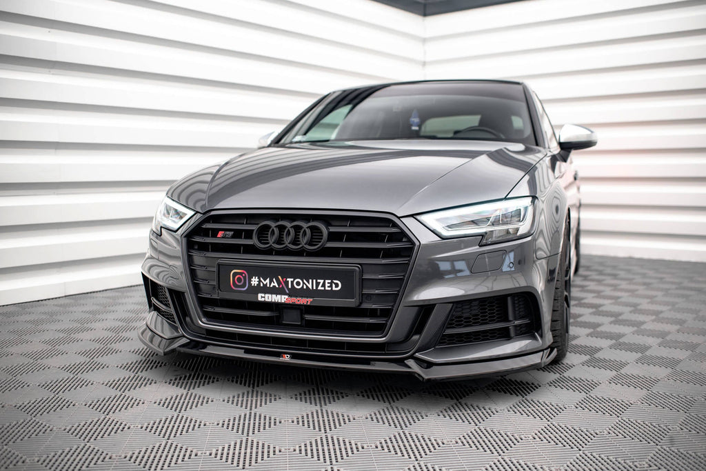 Front Lip V.3 Audi S3 / A3 S-Line Sportback 8V Facelift