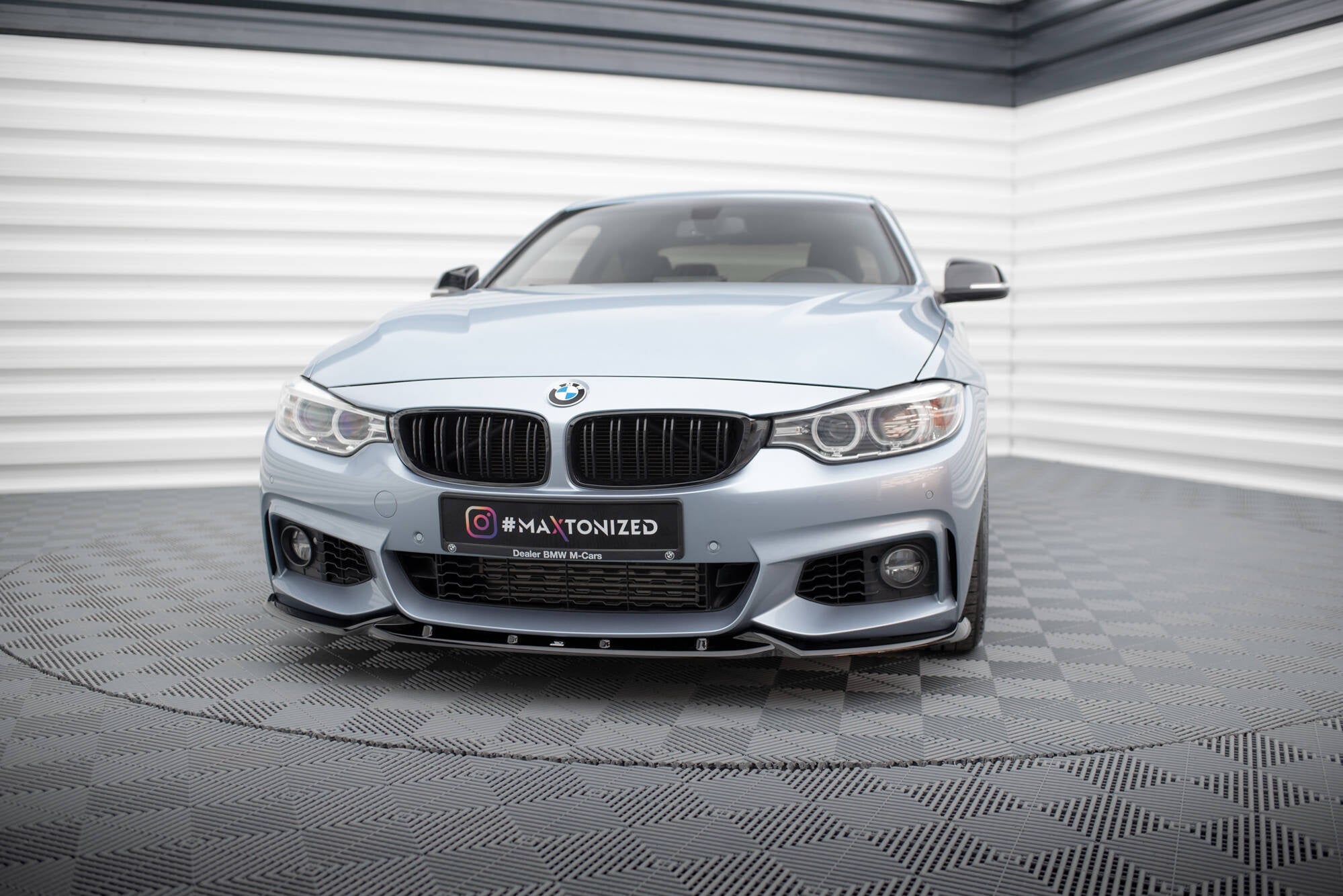 Lip delantero V.3 BMW Serie 4 Coupé / Gran Coupé / Cabrio M-Pack F32 / F33 / F36