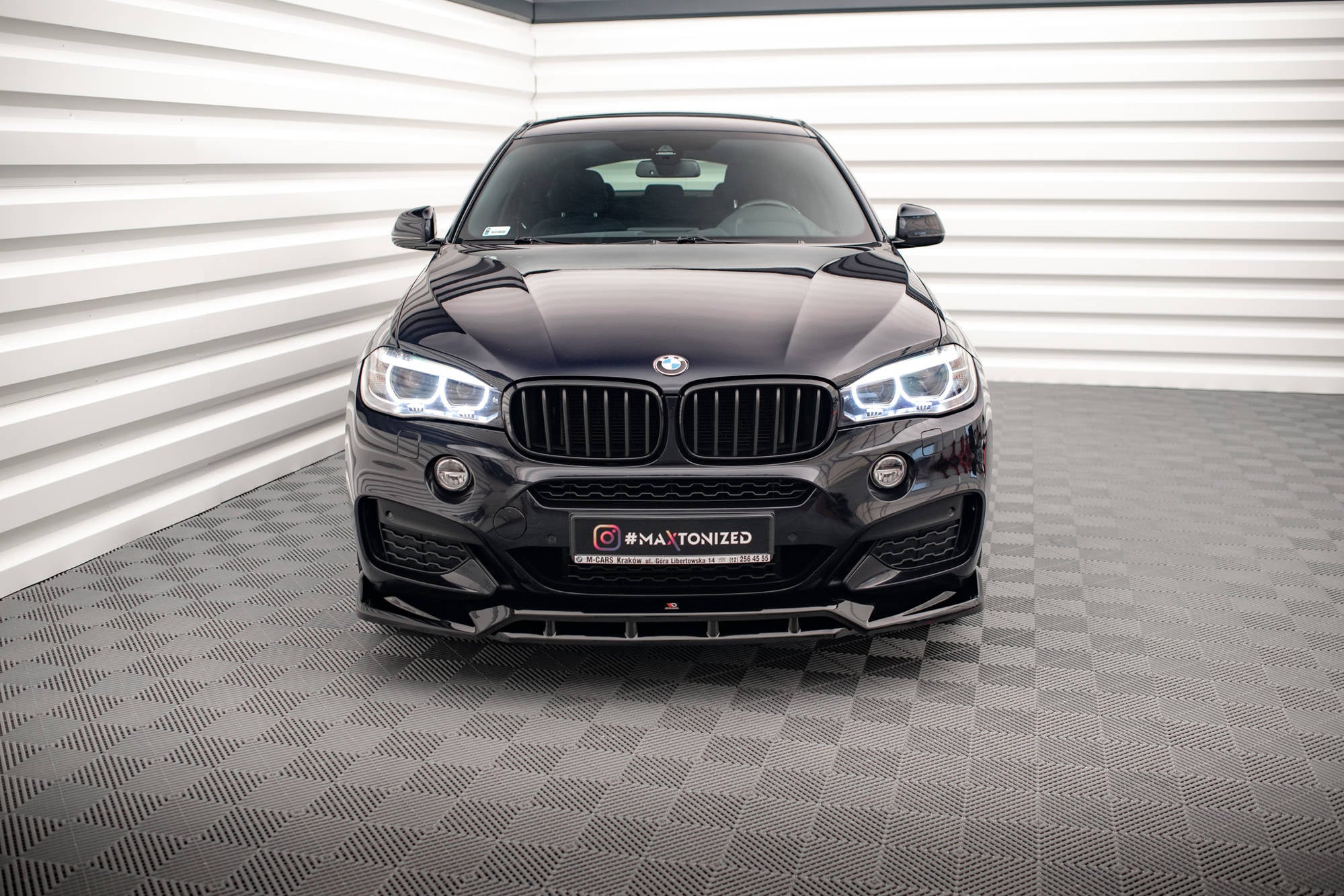 Lip delantero V.3 BMW X6 M-Pack F16