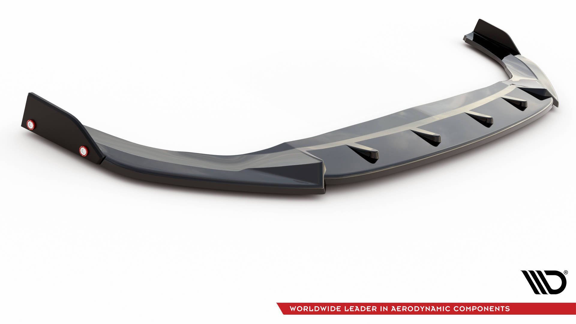 Lip Delantero V.3 + Flaps Volkswagen Golf GTI / GTE / GTD / R-Line Mk8