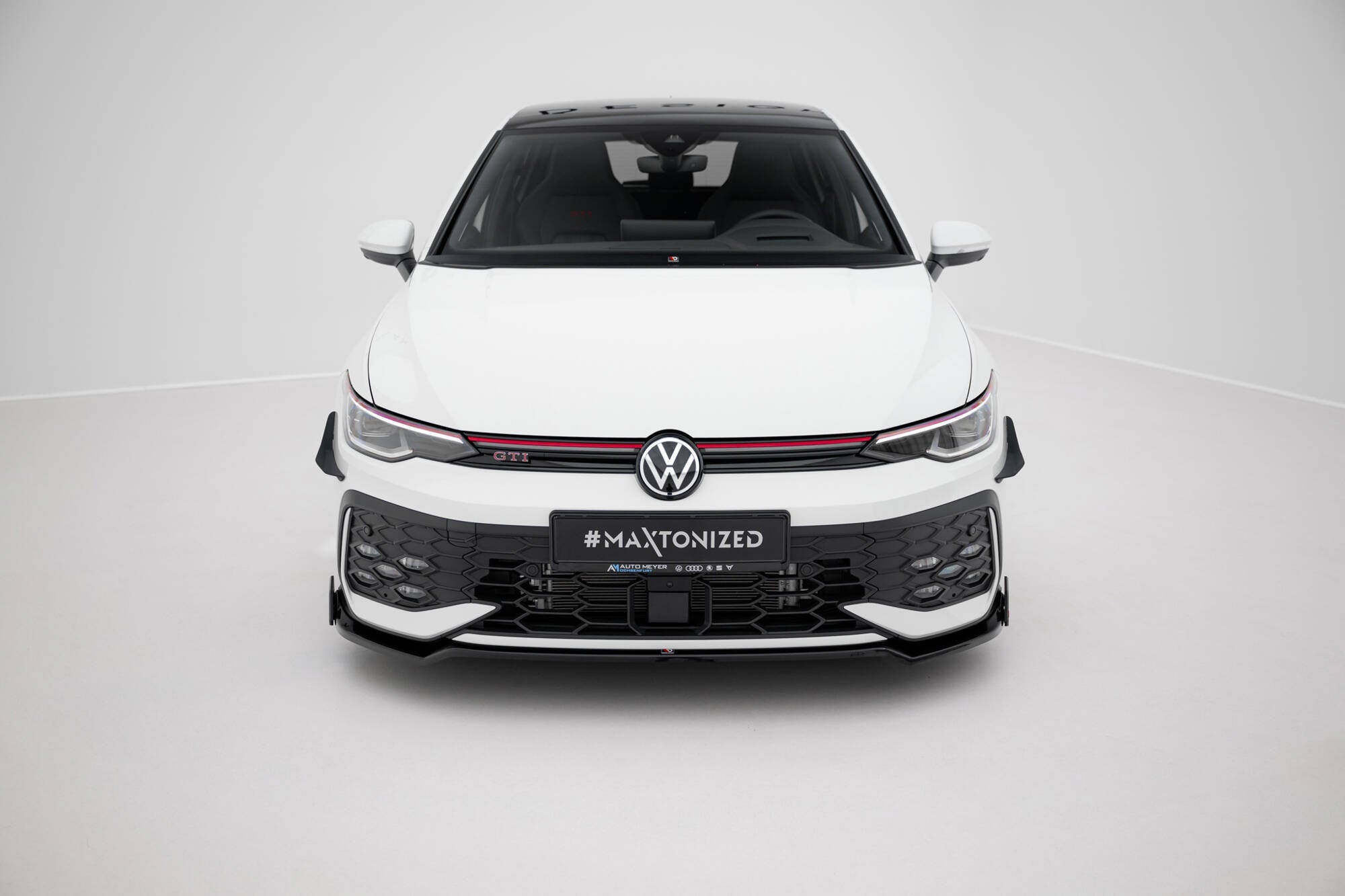 Lip Delantero V.3 + Flaps Volkswagen Golf GTI / GTE / R-Line Mk8 Facelift