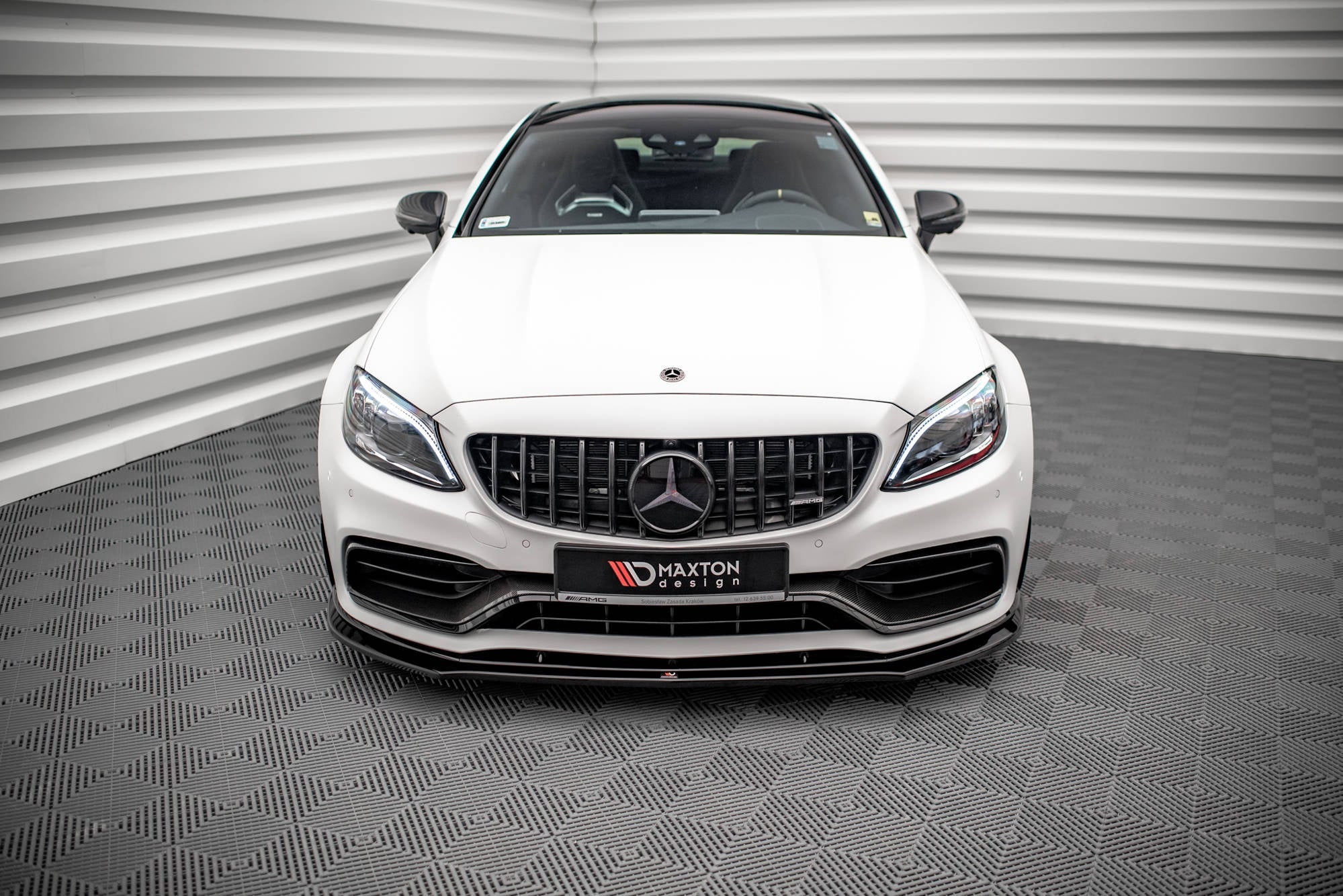 Lip delantero V.3 Mercedes-AMG C63 Coupé AMG Aero Pack C205 Facelift
