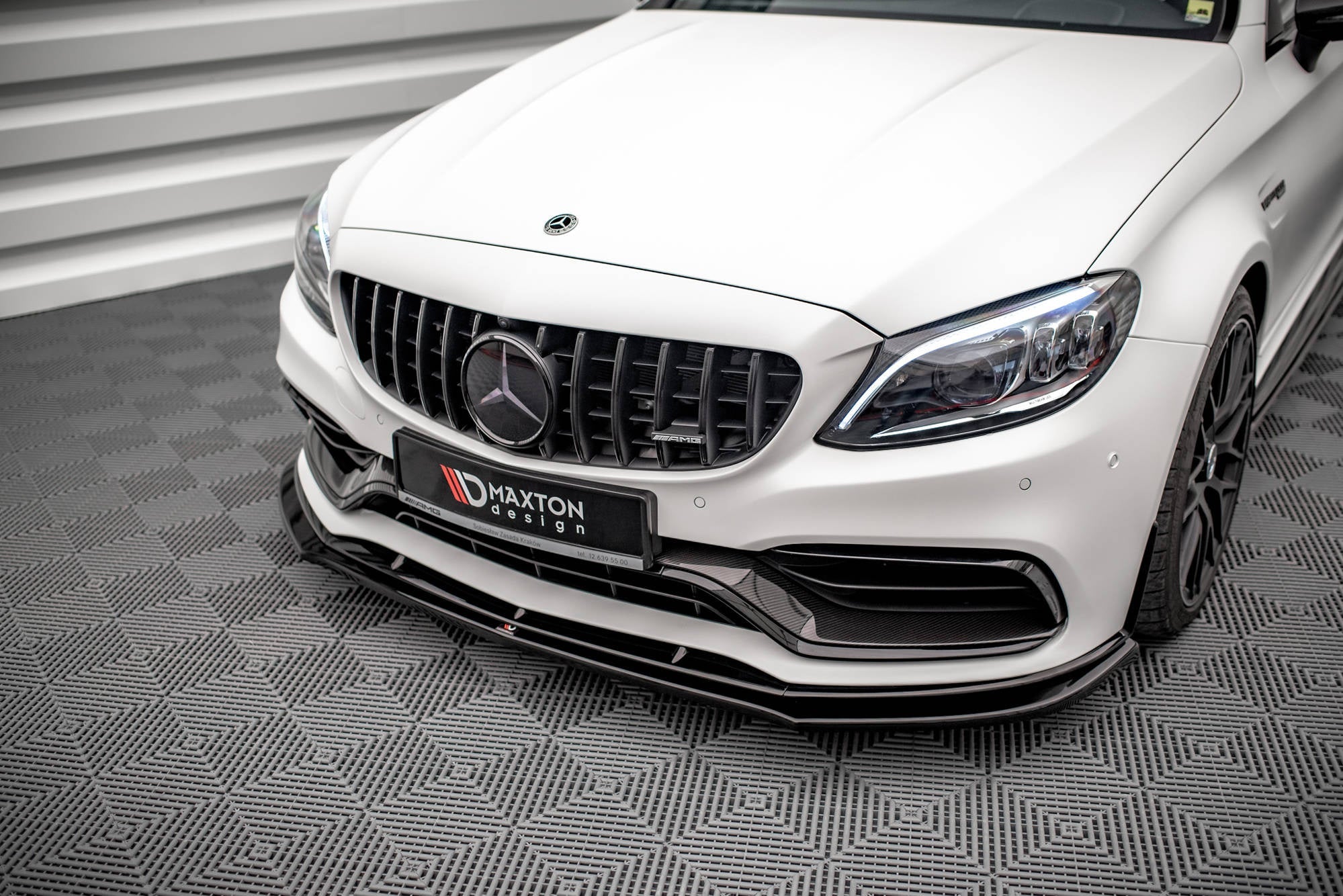 Lip delantero V.3 Mercedes-AMG C63 Coupé AMG Aero Pack C205 Facelift