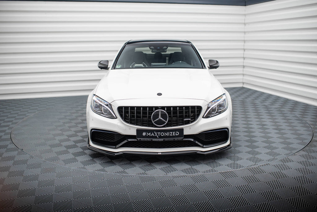 Lip delantero V.3 Mercedes-AMG C63 Berlina / Sedán / Familiar W205 / S205