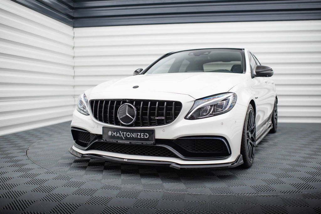 Lip delantero V.3 Mercedes-AMG C63 Berlina / Sedán / Familiar W205 / S205