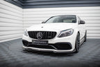 Lip delantero V.3 Mercedes-AMG C63 Berlina / Sedán / Familiar W205 / S205