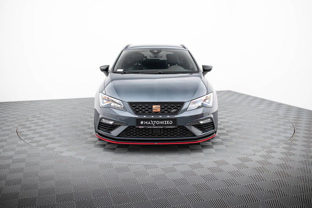 Front lip V.3 Seat León Cupra / FR Mk3 FL