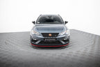 Front lip V.3 Seat León Cupra / FR Mk3 FL