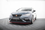 Front lip V.3 Seat León Cupra / FR Mk3 FL