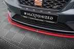 Front lip V.3 Seat León Cupra / FR Mk3 FL