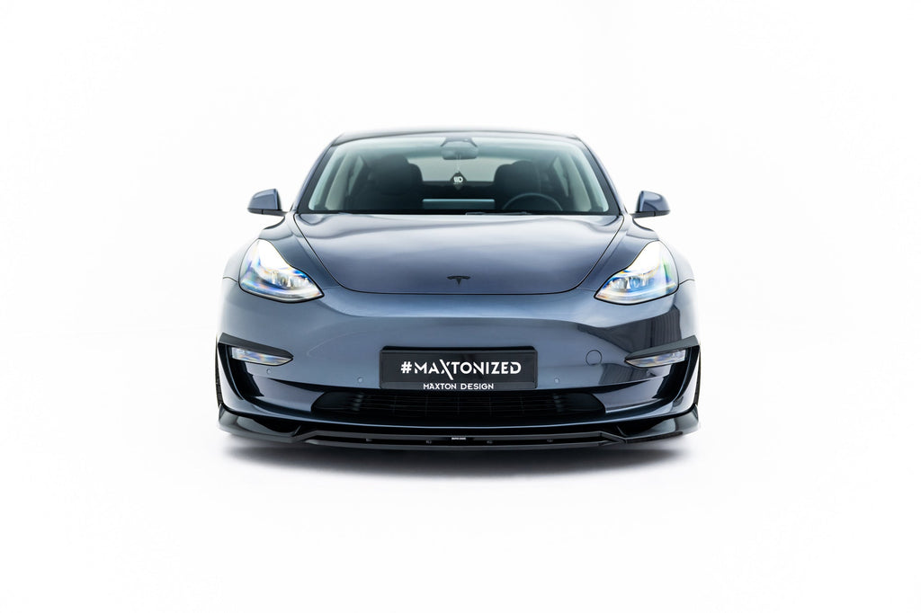 Front Lip V.3 Tesla Model 3 Mk1 2017-2023
