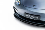 Front Lip V.3 Tesla Model 3 Mk1 2017-2023