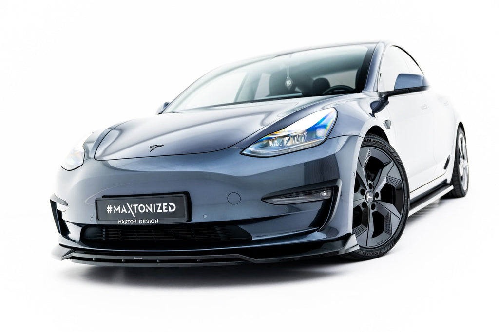 Front Lip V.3 Tesla Model 3 Mk1 2017-2023