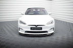Front lip V.3 Tesla Model S Plaid Mk1 Facelift