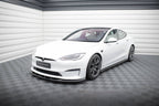 Front lip V.3 Tesla Model S Plaid Mk1 Facelift