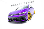 Front Lip V.3 Volkswagen Golf R Hatchback Mk8 Facelift