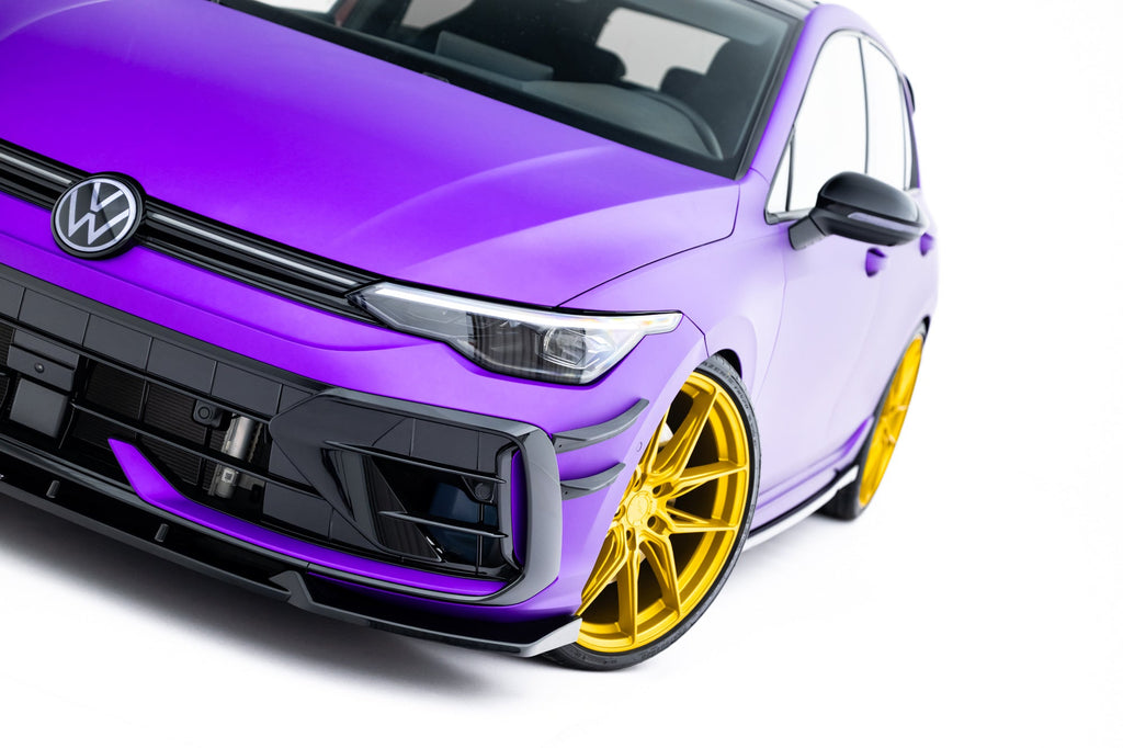 Front Lip V.3 Volkswagen Golf R Hatchback Mk8 Facelift