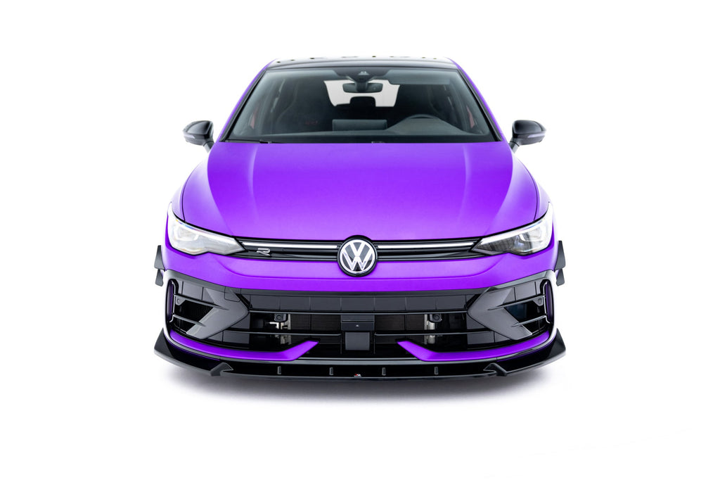 Front Lip V.3 Volkswagen Golf R Hatchback Mk8 Facelift
