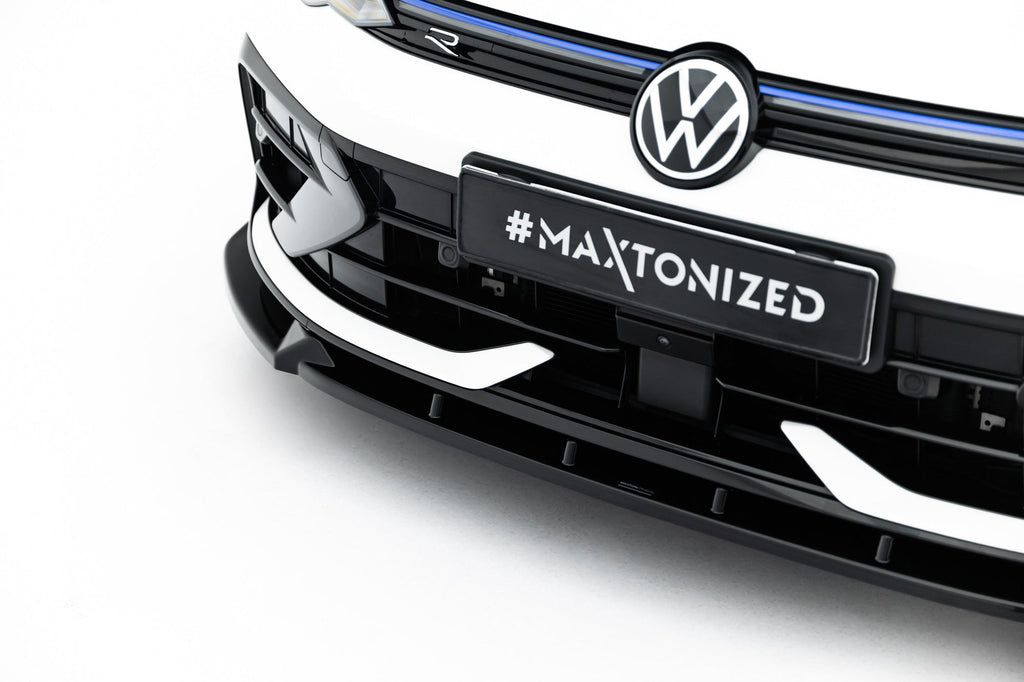 Front lip V.3 Volkswagen Golf R Variant Mk8 Facelift