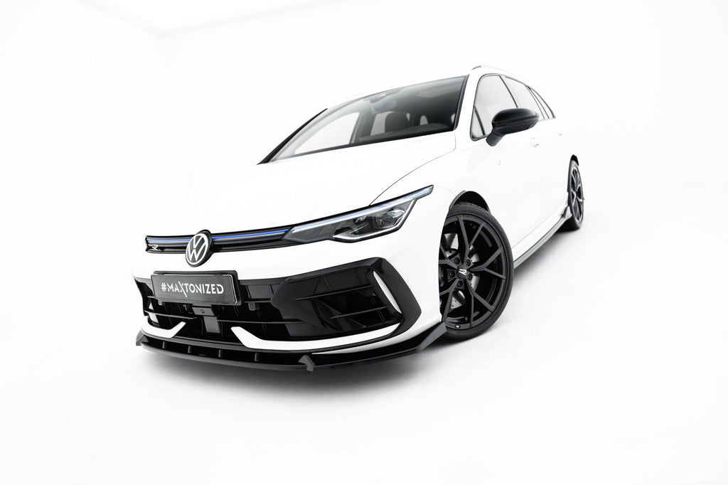 Front lip V.3 Volkswagen Golf R Variant Mk8 Facelift