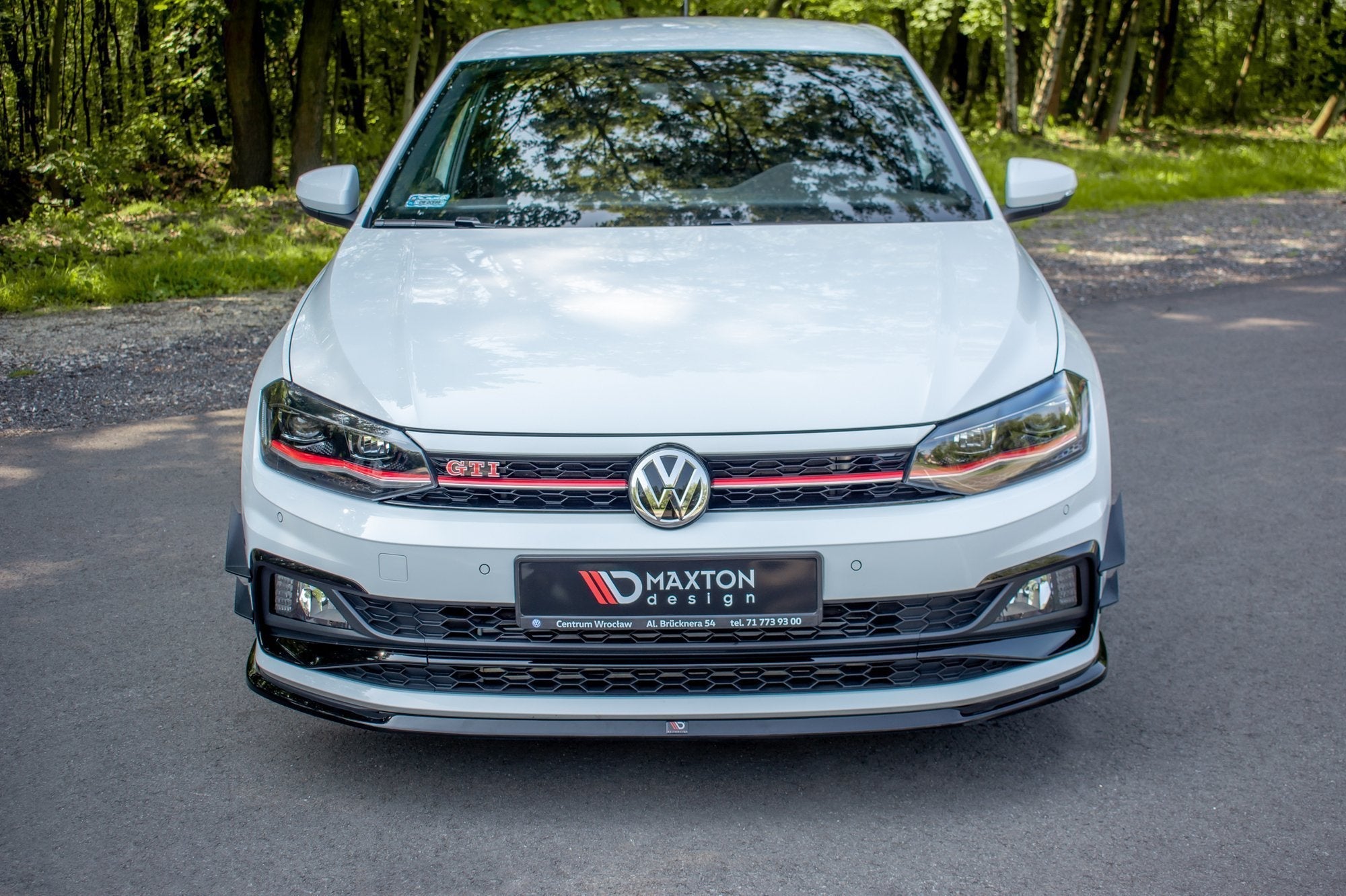 Lip delantero V.3 Volkswagen Polo GTI / R-line Mk6