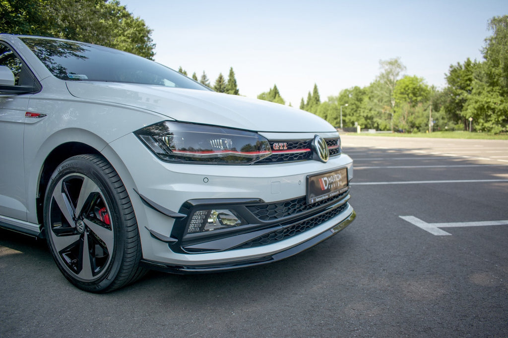 Front lip V.3 Volkswagen Polo GTI / R-line Mk6
