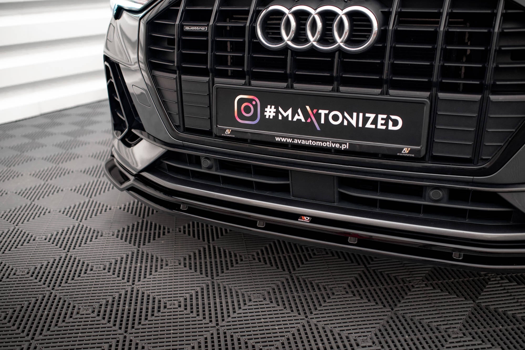 Lip delantero V.4 Audi Q3 Sportback SUV S-Line F3