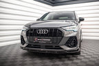 Front spoiler V.4 Audi Q3 Sportback SUV S-Line F3