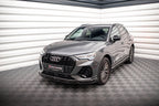 Front spoiler V.4 Audi Q3 Sportback SUV S-Line F3