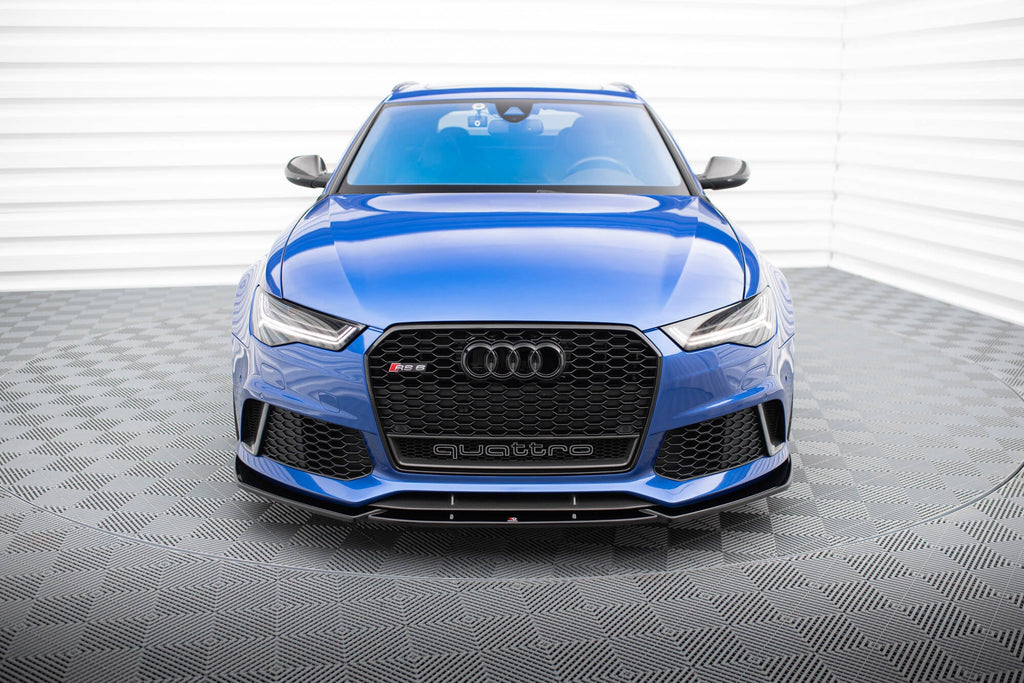 Front lip V.4 Audi RS6 C7 / C7 Facelift