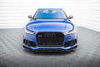 Front lip V.4 Audi RS6 C7 / C7 Facelift