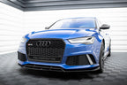 Front lip V.4 Audi RS6 C7 / C7 Facelift