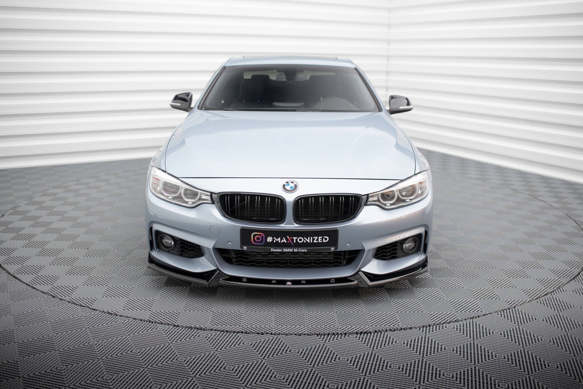 Lip delantero V.4 BMW Serie 4 Coupé / Gran Coupé / Cabrio M-Pack F32 / F33 / F36