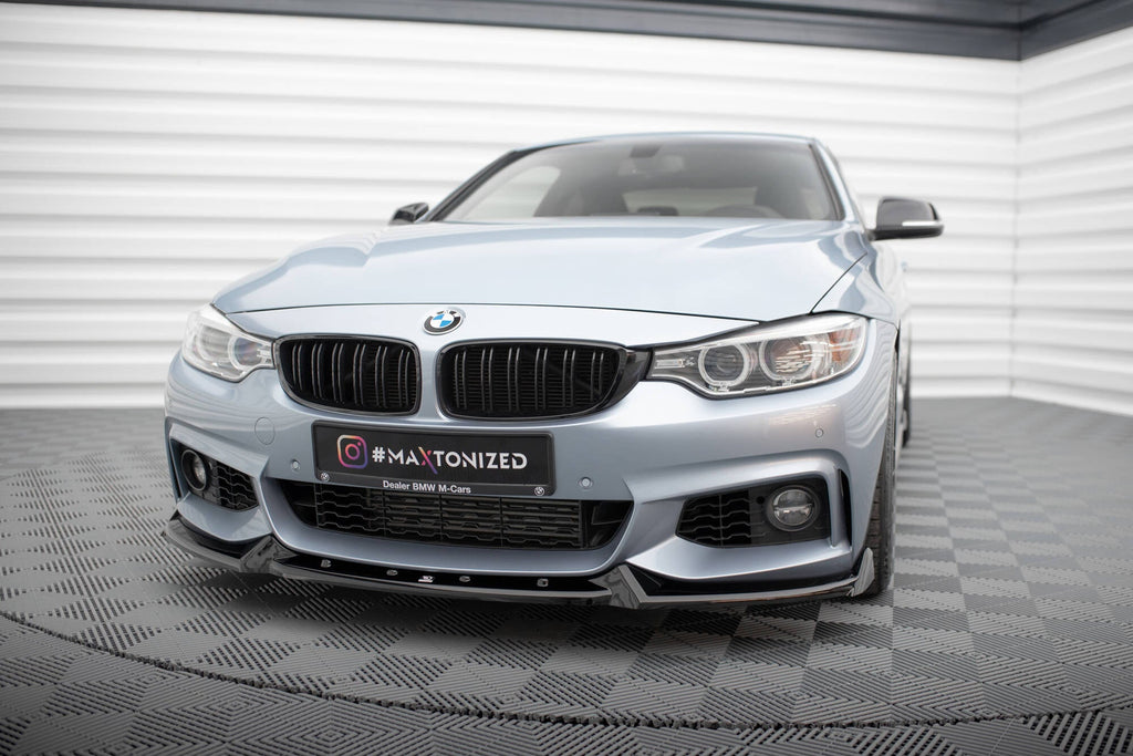 Lip delantero V.4 BMW Serie 4 Coupé / Gran Coupé / Cabrio M-Pack F32 / F33 / F36