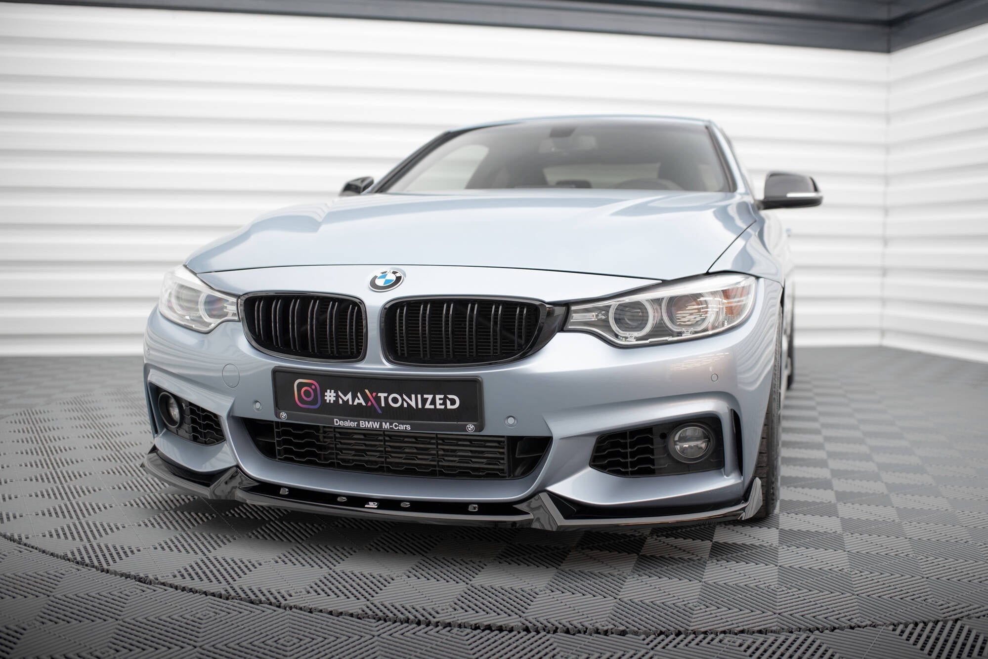 Lip delantero V.4 BMW Serie 4 Coupé / Gran Coupé / Cabrio M-Pack F32 / F33 / F36