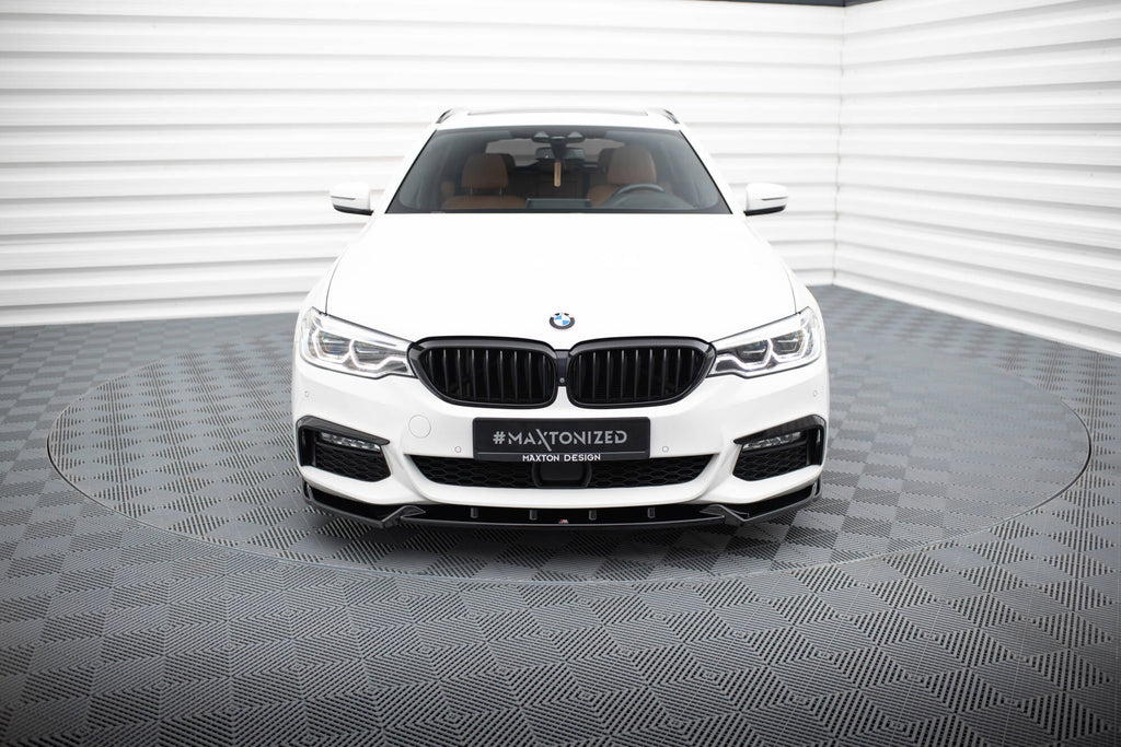 Front splitter V.4 BMW 5 Series M-Pack / M550d / M550i G30 / G31 M-Pack