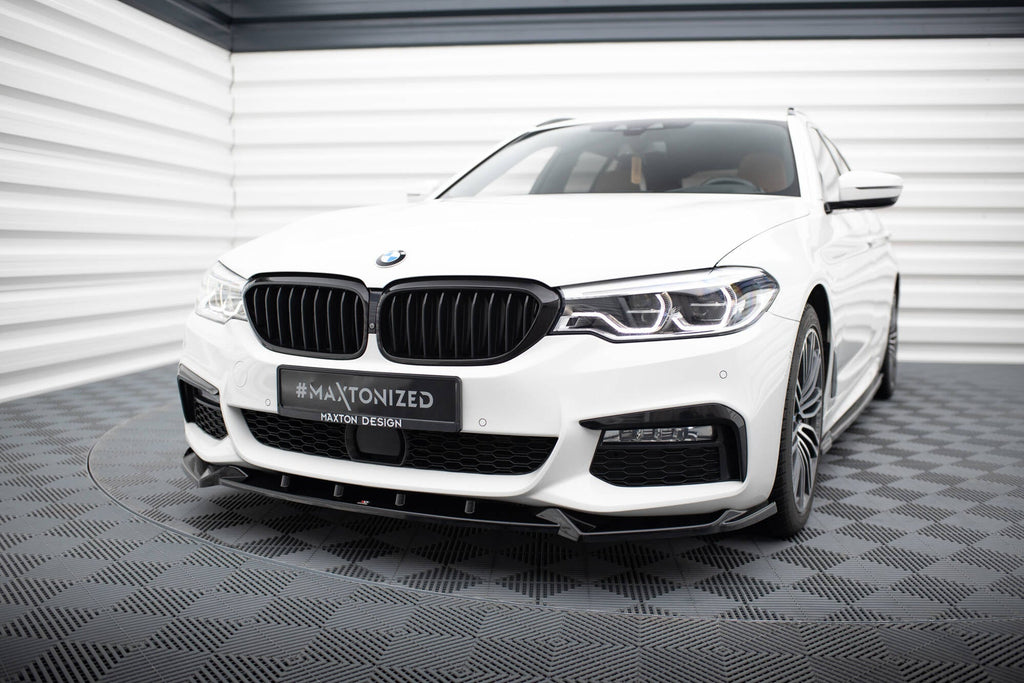 Front splitter V.4 BMW 5 Series M-Pack / M550d / M550i G30 / G31 M-Pack