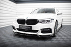 Front splitter V.4 BMW 5 Series M-Pack / M550d / M550i G30 / G31 M-Pack