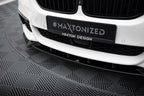 Front splitter V.4 BMW 5 Series M-Pack / M550d / M550i G30 / G31 M-Pack