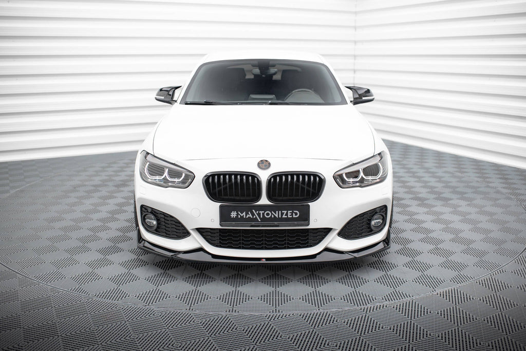 V.4 CSL Look Front Lip Spoiler BMW 1 Series M-Pack / M140i F20 Facelift