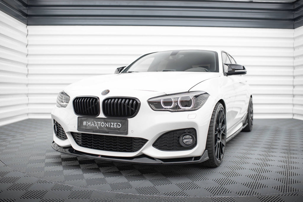 V.4 CSL Look Front Lip Spoiler BMW 1 Series M-Pack / M140i F20 Facelift