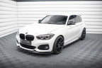 V.4 CSL Look Front Lip Spoiler BMW 1 Series M-Pack / M140i F20 Facelift