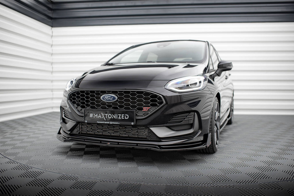 Lip Delantero V.4 + Flaps Ford Fiesta ST / ST-line Mk8 Facelift