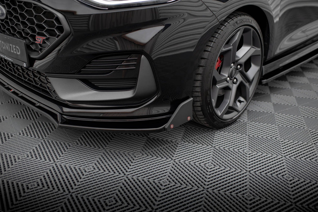 Lip Delantero V.4 + Flaps Ford Fiesta ST / ST-line Mk8 Facelift